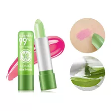 10 Unidades/set Aloe Cambiado Color Hidratante Lápiz Labial