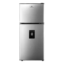Refrigerador Red Velvet Bcd-210 Plateado Con Freezer 210l 110v