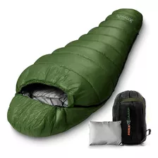 Serenelife Backpacking Sleeping Bag Camping Gear - Mummy Sle