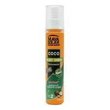 Aceite Bronceador Corporal De Coco Resistente Al Agua 120ml