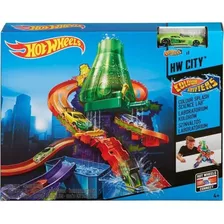 Pista Hot Wheels City Laboratório Científico Mattel Cor Colorido