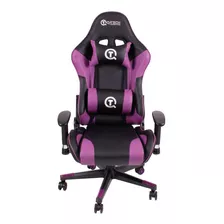 Silla Gamer Ergonómica Reclinable Morado