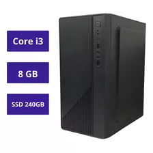 Desktop Core I3 - 4°g Ram 8gb Ssd 240gb Win10