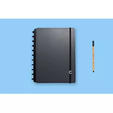 Caderno Inteligente Grande Ecológico Black 80fls Cigd4004