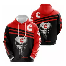 Sudadera Casual Con Capucha Y Estampado Completo Cummins Sku