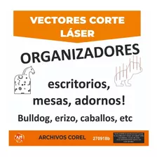 Vectores Organizadores C Laser Bulldog Erizo Caballo Elefante!