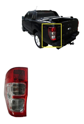 Foco Farol Trasero Ford Ranger 2013-2020 / Zf Foto 4