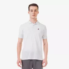 Camisa Polo Fila Select Ii Masculina Branca Top Dom