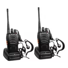 Set X2 Radio Walkie Talkie Con Auriculares - Intercomunicado