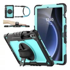 Funda Para Galaxy Tab S9+ Plus S9 Fe+ Plus Con Correa Seymac