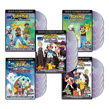 Pokémon 11ª Até A 15ª Temporada Completas E Dubladas Em Dvd