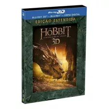 Blu-ray 3d O Hobbit A Desolação De Smaug Edição Estendida