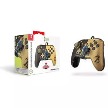 Controle Com Fio Faceoff Deluxe + Audio - Zelda