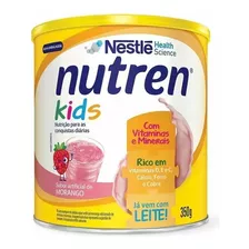 Nutren Kids Morango, Chocolate E Baunilha 350g Kit C/6