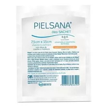  Pielsana Curativo Gaze De Rayon Óleo 7,5 X 15cm C/10 Unids