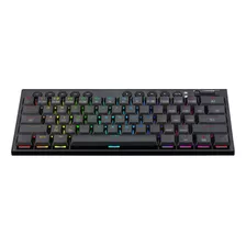 Teclado Redragon Horus Mini Pro K632 60% Wireless Switch Red Color Del Teclado Negro Idioma Inglés Us