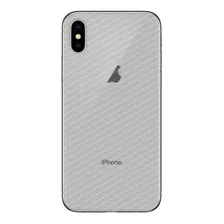 Película Traseira Adesivo Skin Fibra Carbono Xs Max