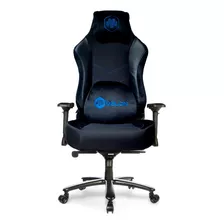 Silla Butaca Gamer Melon Gaming Oficina Reclinable Color Negro/azul Xpro Flag Material Del Tapizado Cuero Pu