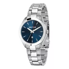 Reloj Mujer Sector R3253588517 Cuarzo Pulso Plateado En