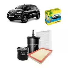 Kit Filtro Renault Kwid Intense 1.0 2017 2018 Original Mann