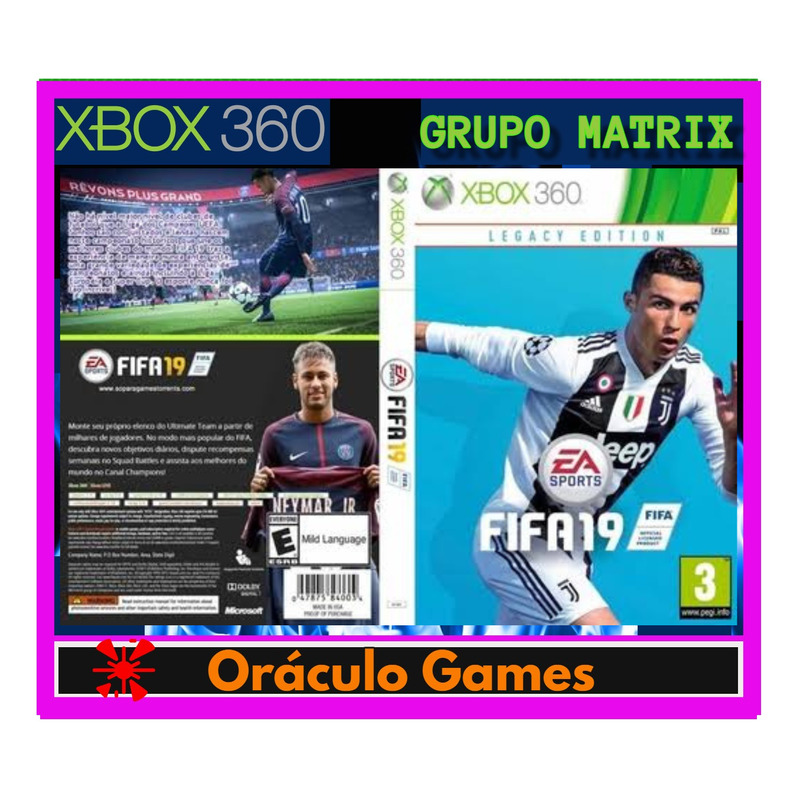 Jogo FIFA 19 Xbox 360 Mídia Física Original (Seminovo) - Machado Games -  Tudo de Tecnologia e Games!