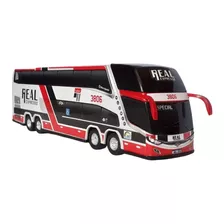 Miniatura Ônibus 4 Eixos Real Expresso Pintura Antiga