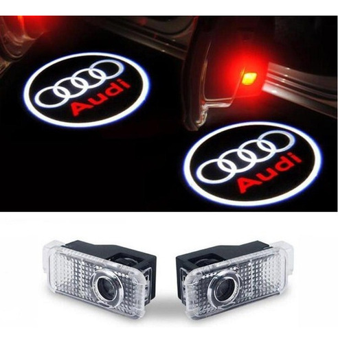 Led Porta Audi A1 A3 A4 A5 A6 Q3 Q5 Q7 Tt R8 Acessrios Foto 2