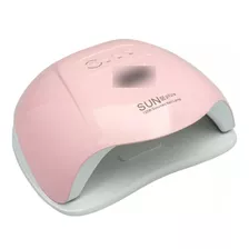 Cabine 128w Led Uv Sun X Plus Nail Manicure Acrigel Gel Unha Cor Rosa