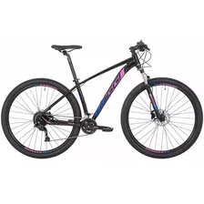 Bicicleta Aro 29 Oggi 7.0 Big Wheel Mtb 2022 Preto/azul/rosa