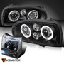 Par Faro Negro Led Volkswagen Golf Gl 1994 2.0l