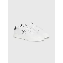 Zapatilla Classic Cupsole Lace Up Blanco Calvin Klein