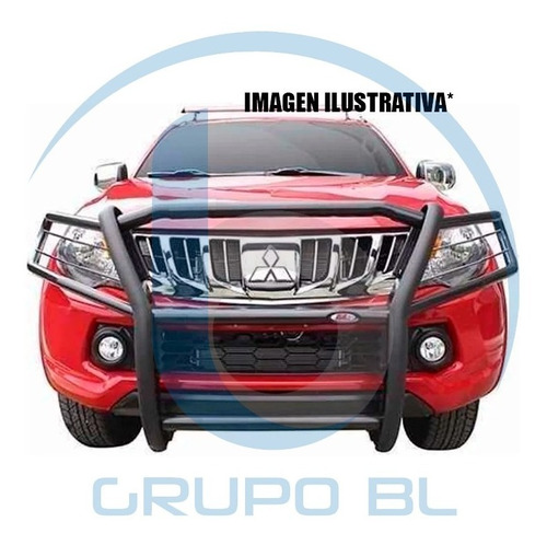 Burrera Mitsubishi L-200 2016 - 2019 Cromo Super Bronco Foto 4