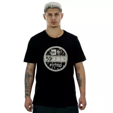 Camisa New Era Old Era Sticker Preto - Masculino Original