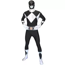 Morphsuit Para Adulto Power Rangers Negro Talla Small