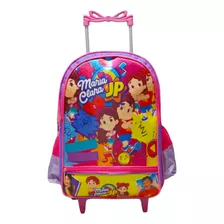 Mochila Infantil Maria Clara E Jp Rodinhas Bolsa Escolar 