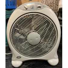 Ventilador Turbo Luft Gris Con Temporizador 