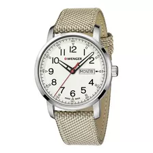 Reloj Wenger Attitude Beige Para Hombre