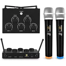 Microfono Karaoke Sistema Mezclador Conjunto Portatil D...