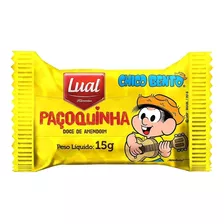 Paçoca Rolha Lual Chico Bento - Caixa 100 Unidades = 1,5kg