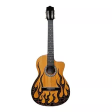 Guitarras Acustica Con Forro Y Personalizada Con Tu Nombre