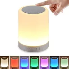 Parlante Lámpara Bluetooth Touch Táctil Led Bocina 