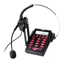 Agptek Telefono Auricular Monoaural, Con Cable, Cancelacion 