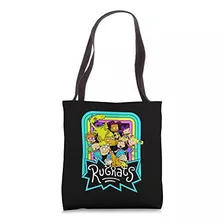 Retrato De Grupo De Personajes De Rugrats Bolsa De Tela