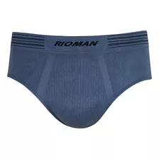 Cueca Masculina Delrio Slip Marinho - Sl5420