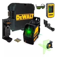 Nivel Laser Verde Dewalt + Detector A Laser Alcance 50 Metro