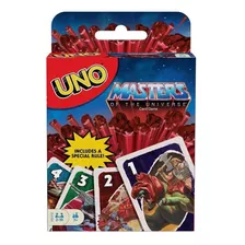 Jogo Uno Motu Classic Masters Of The Universe - Mattel Gyh69