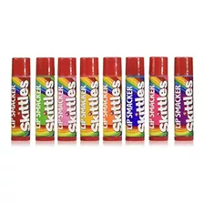 Lip Smacker Skittles Paquete De Fiesta, 8 Unidades