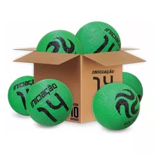 Pack C/ 10 Bolas De Iniciação Ax Esportes Nº14 - Verdes