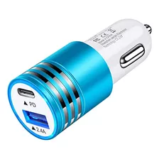 Cargador De Coche Usb C Para Teléfono 14 13 12 Pro Max/12 M