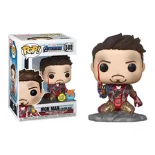 Funko Pop! Iron Man #580 Glow Exclusivo Original + Brinde